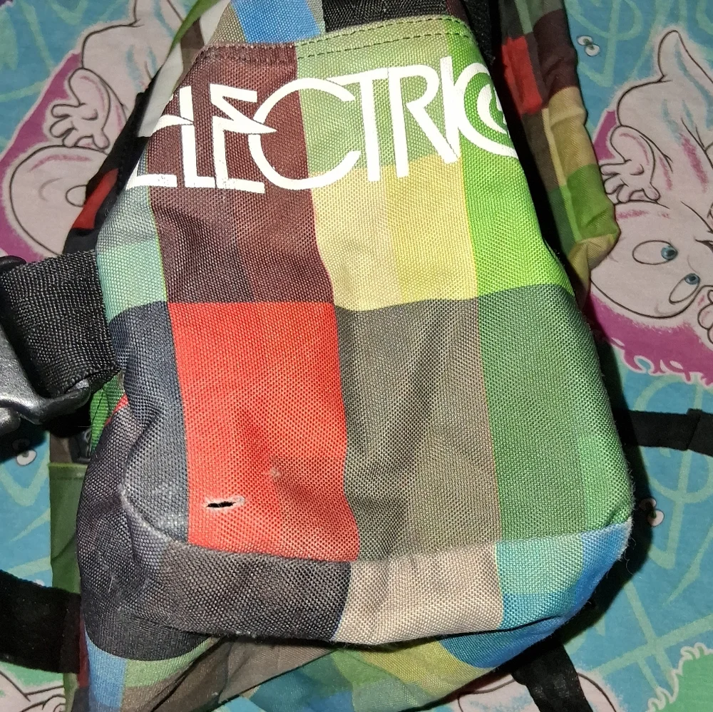 Y2K Electric Skateboard Vintage Backpack Bag